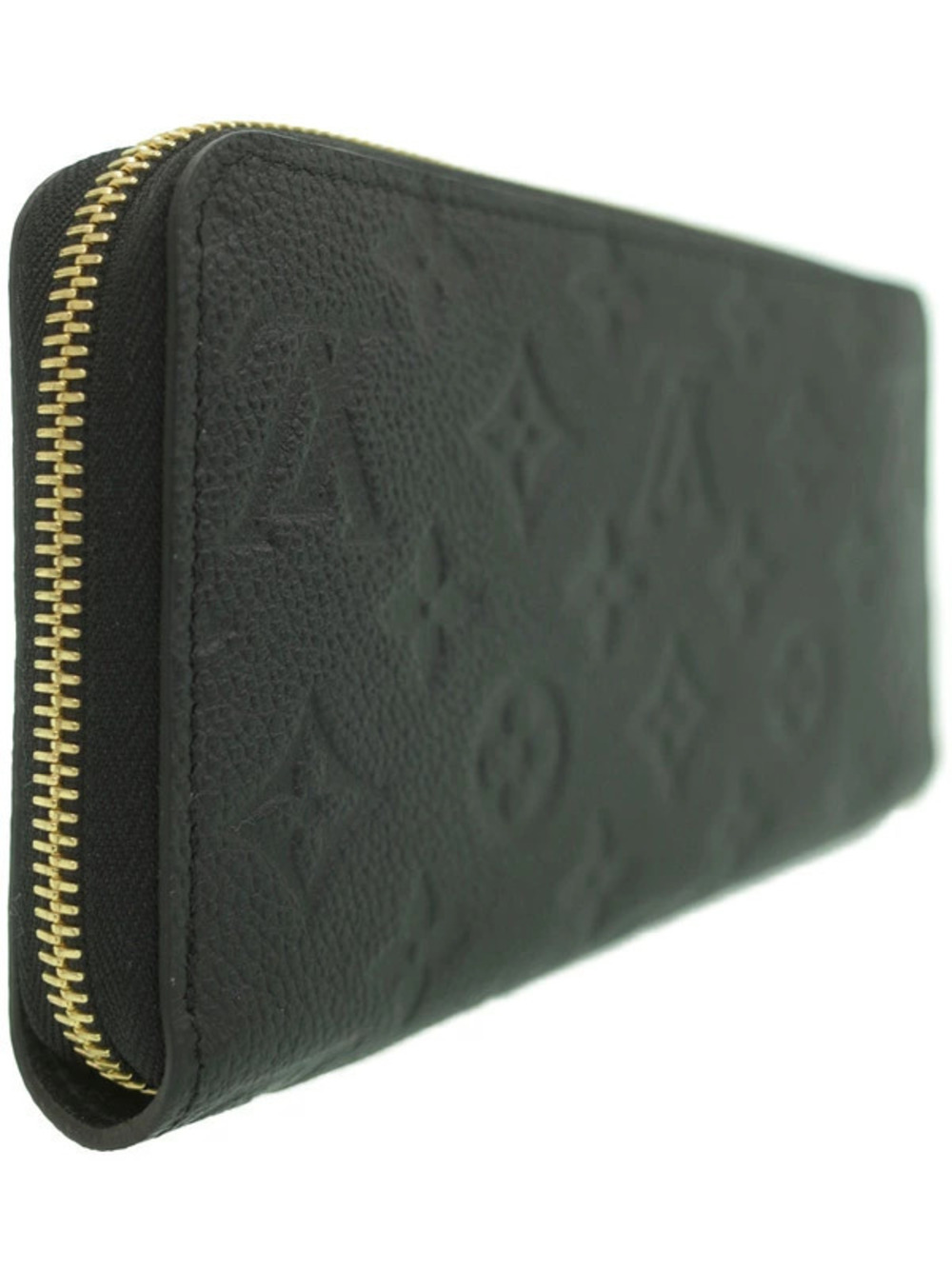 Louis Vuitton Wallet Monogram Zippy Zipper Long Empreinte Round Brown